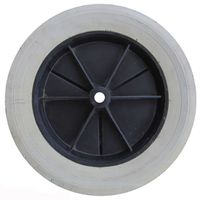 Factory Sale Semi-Pneumatic Black Motorcycle Wheel 7 Inch Replacement