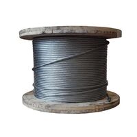 High quality Italian 1x7 galvanized steel strand/wire rope/rigid cable for agriculture