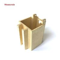 Simple brass carbon brush box for electric slip ring excitation motor 25*32