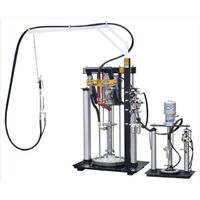Two-pump sealant machine two-component extruder