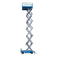 12m scissor lift platform 500kg building elevator construction hoist platform lifting table