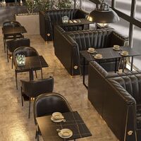 Commercial bar and restaurant furniture fast food coffee shop restaurant stalls restaurant seating restaurant tables and chairs for sale