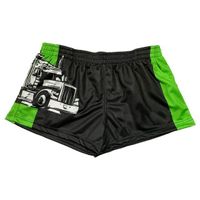 Wholesale Factory Direct Custom Logo Sublimated Polyester Rugby Shorts With Pockets Australian Rugby Shorts