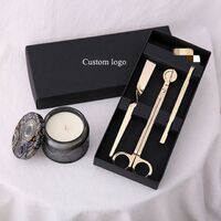 2023 Colored Candle Care Candle Accessories Kit Wick Cutter Kit Stainless Steel Candle Holder Set 2023