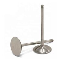 CNC machined precision titanium intake valves for superior quality