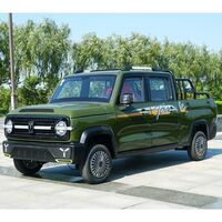 2022 hot sale mini electric truck 36v mini electric pickup truck made in China 4-5 seat electric car
