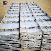 Aluminum formwork for walls