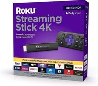 Discounted Original Roku Streaming Stick 4K | Streaming Device 4K/HDR/ Vision with Roku Voice Remote and TV Controls
