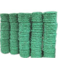 High Quality PVC Barbed Wire Safety Barbed Wire Fence For Fence