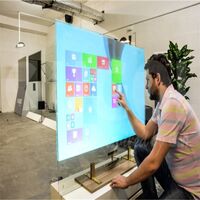Promotion: Chariot 55-inch usb 3D holographic multi-touch table, window film low price promotion