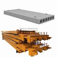 Precast Hollow Concrete Slab Forming Machine Precast Concrete Slab Pusher Machine Concrete Slab Mold