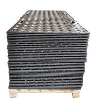 Heavy Duty Plastic Road Mats Hollow Ground Protection Mats