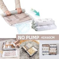 TAILI space saver Roll Up Vacuum Storage Bag Folding Travel Vacuum Storage Bag Clothes Vacuum Bag