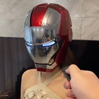 SLKE MK5 COSPLAY Automatic Opening and Closing Voice Touch Remote Control Marvel Superman Iron Man Helmet
