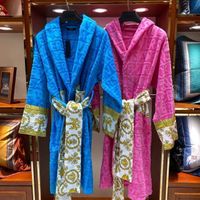 Adult Thick Cotton Sweat Absorbent Bathrobe