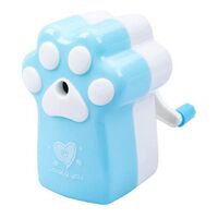 Customized High Quality Cute Kawaii Plastic Cat Claw Pencil Sharpener Animal Hand Pencil Sharpener Machine For Girls