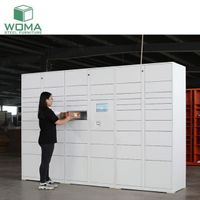 Self-pickup electronic smart cabinet delivery parcel cabinet