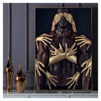 African Art African Art On Canvas Human Nude Painting Posters And Prints Modern Wall Art Canvas Painting For Living Room Wall Decor