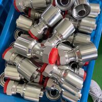 Stainless Steel Parker 43 Series Hydraulic Hose Fittings JIC Female Hydraulic Fittings Reusable Hydraulic Hose Fittings
