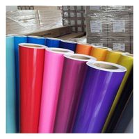 Color Cutting Vinyl 1.22m Self Adhesive Vinyl Plastic Roll For Vinyl Cutting