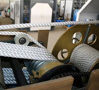 Professional Manufacturer Plastic Nylon PE Polypropylene PP Rope Twine Bag Making Machine Sewing Thread Rope