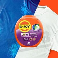 Amazon Hot Selling Household Laundry Detergent Capsules Deep Cleaning Laundry Beads Gel Pods Laundry Soap Capsules