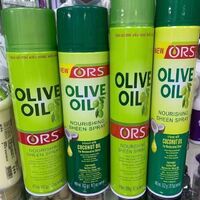 The most popular olive oil nourishing luster hair spray moisturizing fragrance health luster spray 472ml olive hair spray own brand
