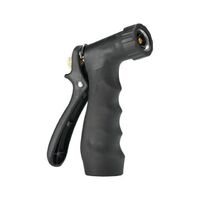 Heavy Duty Insulated Pistol Hose Nozzle Sprinkler Pipe Cleaning Nozzle For Garden Hose Ergonomic Handle Durable Metal