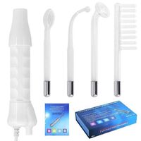 Portable high-frequency skin treatment stick facial machine commercial electrotherapy darsonval neon argon mixed facial wand