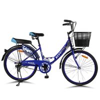 Fast Delivery Hot Sale 26 Inch 7 Speed ​​Classic Ladies Women's and Mens City Bike Tricycle and Bicycle Light Bike