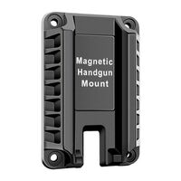 Guun Magnet Magnetic Guun Mount Quick Concealed Tactical Magnetic Guun Holder for Vehicle, Car, Truck, Desk Cabinet