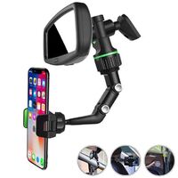 Car mobile phone holder multifunctional 360-degree rotatable hanging clip holder car mobile phone holder