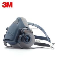 3M 7501 Dual Filter Respirator / 3M Half Mask Small Respirator