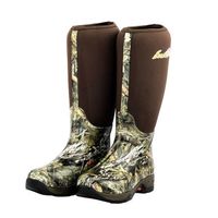 High quality factory custom rubber camouflage waterproof insulated neoprene snake hunting rubber rain boots