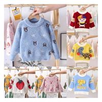 Wholesale High Quality Kids Sweater New Design Kids Sweater Clothes Fashion Long Sleeve Cartoon Knitted Sweater