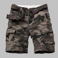 Men Wholesale Casual Camouflage Cargo Beach Shorts