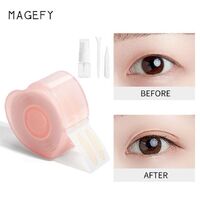 MAGEFY portable breathable natural invisible lace single-sided double eyelid sticker instant eye lift strip