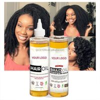 Wholesale hair regrowth treatment anti-serum repair damage scalp massage tea tree rosemary braid oil bundle