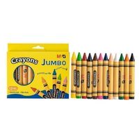 12 Colors Non-toxic Kids Wholesale Kids Crayons Large Crayons
