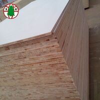 18mm Furniture Cabinet Grade Melamine Blockboard for Furniture