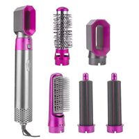Professional Salon Electric Hair Dryer Hair Brush Curler Roller 5 in 1 Suitable for Various Hairstyles