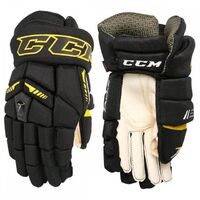 Ultra Tacks Sr. Black/yellow hockey glove