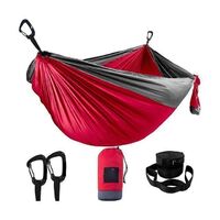Amazon hot selling outdoor portable parachute nylon camping hammock/hammock/hamak/hammock with tree straps