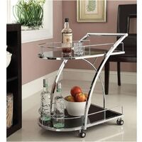 Bar Cart Stainless Steel Home Decor Table
