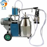CE certified fully automatic single bucket cow milking machine hot sale
