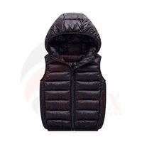 Wholesale Sleeveless Vest Boys Girls Winter Warm Kids Vest Casual OEM Shorts Ningbo Nylon Support