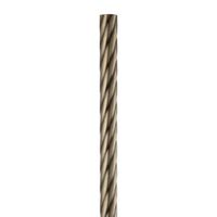 Foreign trade factory direct sale European ribbed curtain rod electroplated iron curtain rod retail and wholesale