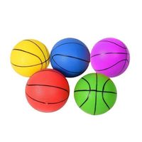 Pool Beach Small Basketball Bouncy Ball Toddler Replacement Rubber Basketball Sports Toy Basketball Suitable for Pool Children Baby Boys