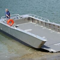 11 m aluminum passenger ship for vehicle transport for sale