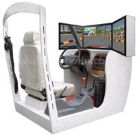 3 screen driving school car training simulator at a good price